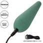 CALEXOTICS Mod Chic Estimulador Verde – Diseño Elegante Para Estimulación Sensorial Precisa
