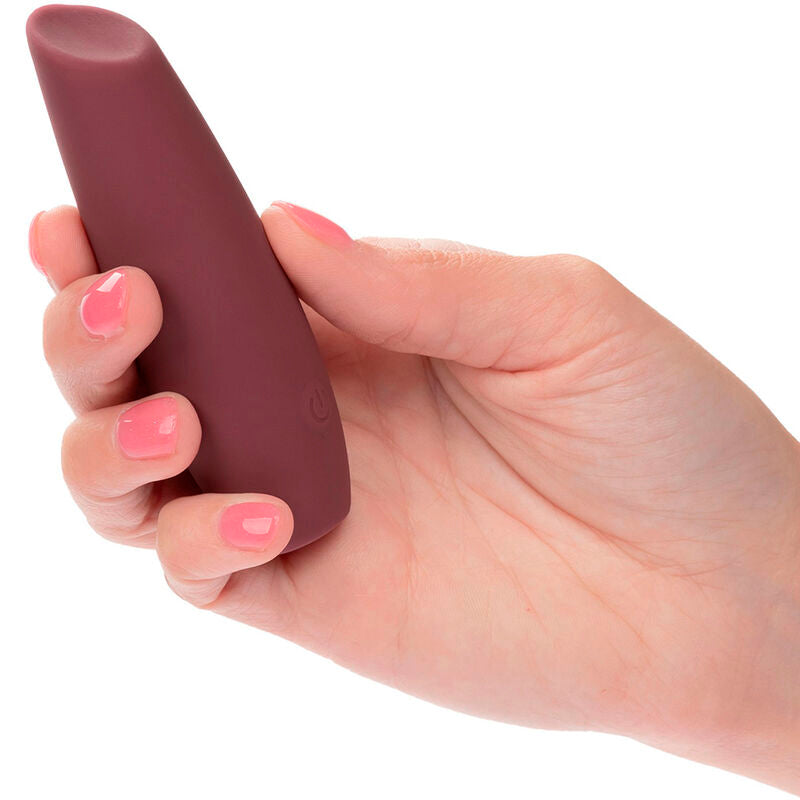 CALEXOTICS Mod Tilt Estimulador Rojo – Vibrador Recargable Con Diseño Ergonómico Para Placer Sensorial