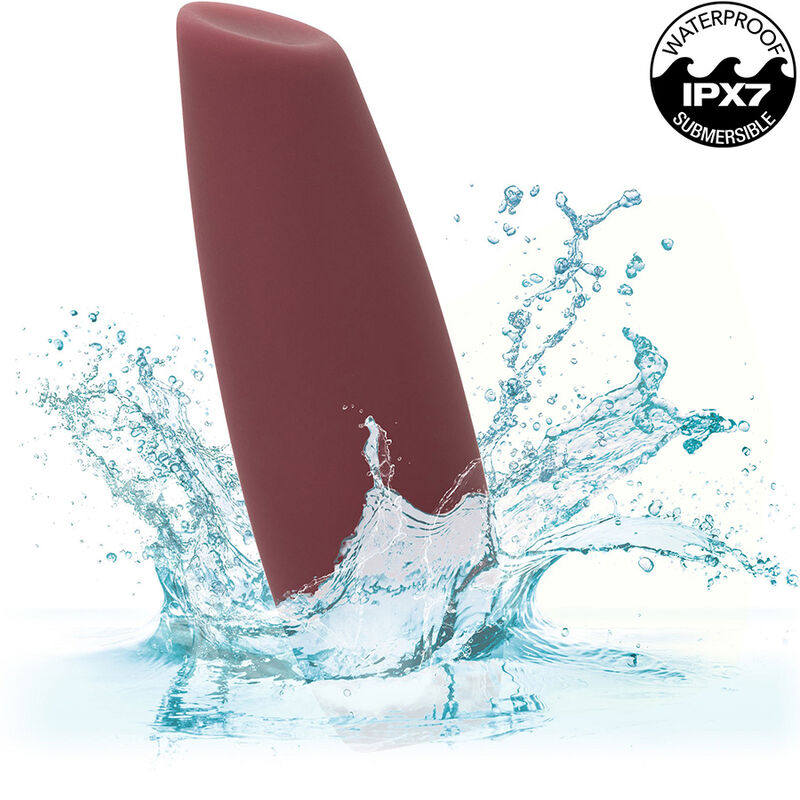CALEXOTICS Mod Tilt Estimulador Rojo – Vibrador Recargable Con Diseño Ergonómico Para Placer Sensorial