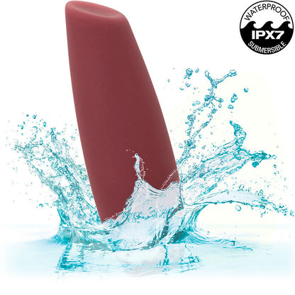 CALEXOTICS Mod Tilt Estimulador Rojo – Vibrador Recargable Con Diseño Ergonómico Para Placer Sensorial