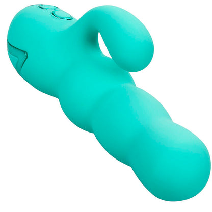 Comprar CALEXOTICS Del Mar Diva Vibrador Rabbit Verde Agua – Vibrador Recargable Con Diseño Lúdico Y Funcionalidad Mejorada-Noxtic