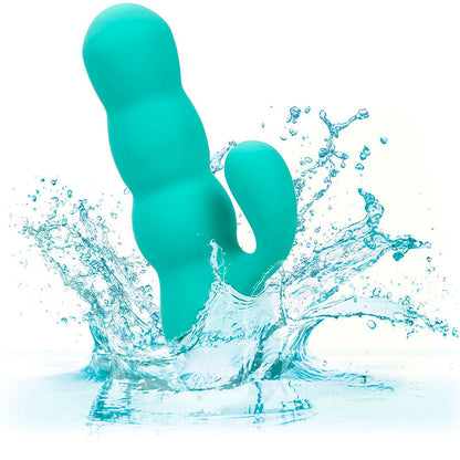 Comprar CALEXOTICS Del Mar Diva Vibrador Rabbit Verde Agua – Vibrador Recargable Con Diseño Lúdico Y Funcionalidad Mejorada-Noxtic