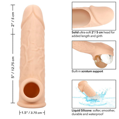 Comprar CALEXOTICS Performance Maxx Extensión Realista 7 Piel Claro – Aumento De Longitud Para Experiencia Mejorada-Noxtic