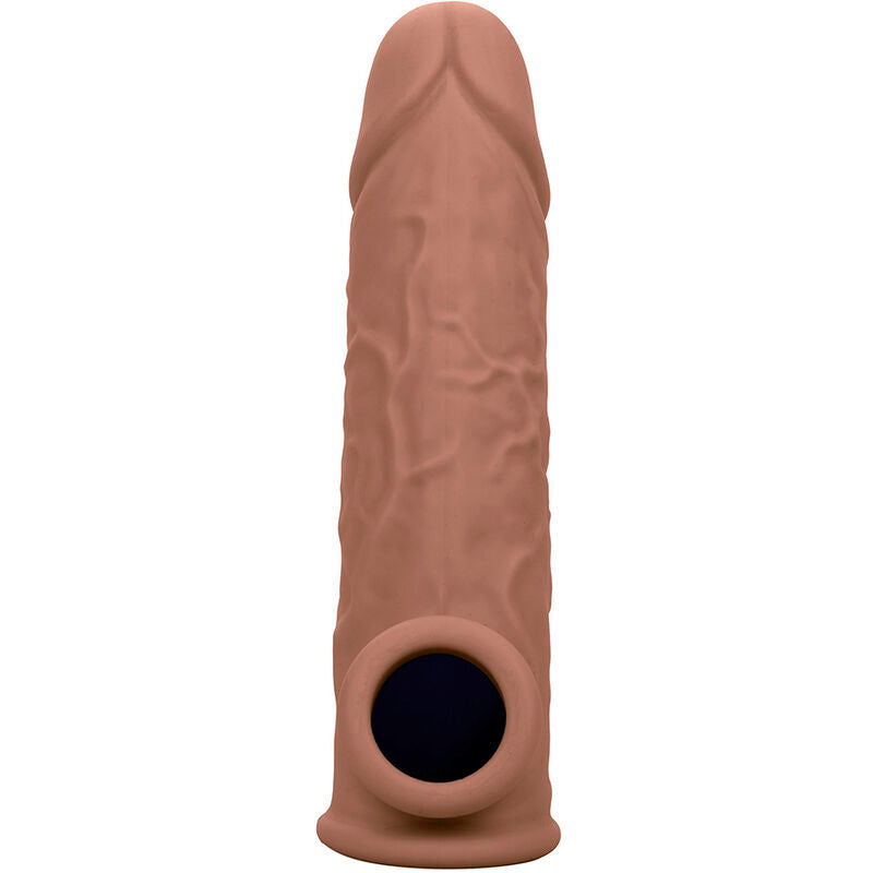 Comprar CALEXOTICS Performance Maxx Extensión Realista 7 Piel Moreno – Aumento De Longitud Para Mayor Placer Intimo-Noxtic