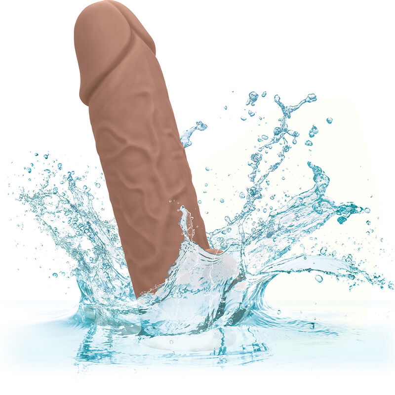 Comprar CALEXOTICS Performance Maxx Extensión Realista 7 Piel Moreno – Aumento De Longitud Para Mayor Placer Intimo-Noxtic