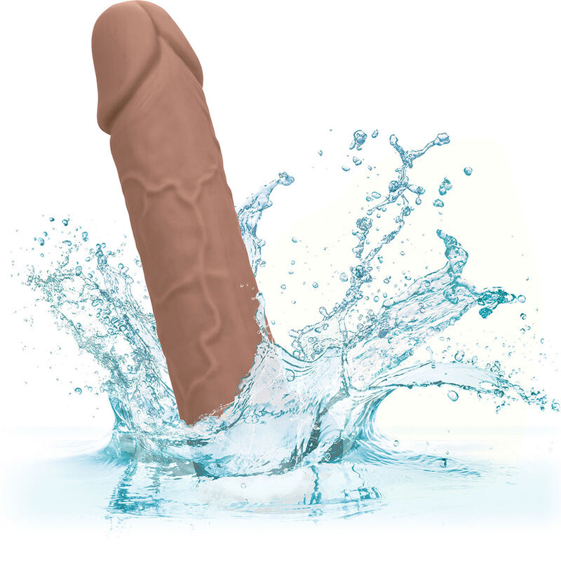 Comprar CALEXOTICS Performance Maxx Extensión Realista 8 Piel Moreno – Aumenta la Longitud Para Mayor Placer Compartido-Noxtic