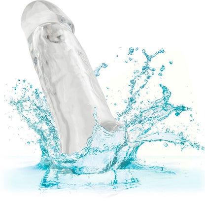 Comprar CALEXOTICS Performance Maxx Extensión Clara 7.5 – Aumento De Tamaño Con Diseño Transparente-Noxtic