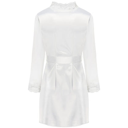 LIVCO CORSETTI FASHION Jacqueline LC 90249 Crudo – Conjunto Elegante Con Bata Camisa Y Panty Para Comodidad Diaria