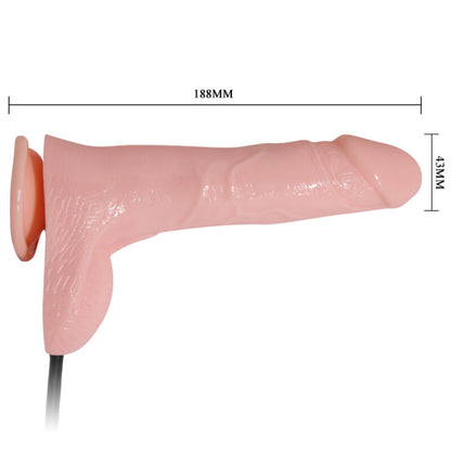 Comprar BAILE Dildo Hinchable Realista Con Ventosa 15 cm – Diseño Práctico Para Mayor Diversión-Noxtic
