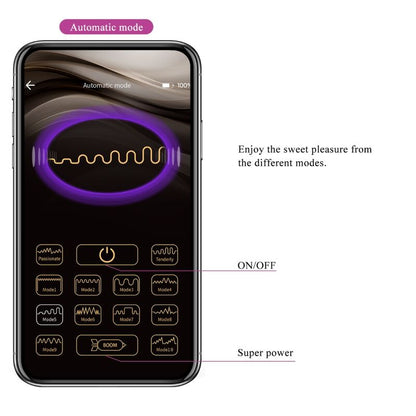 Comprar Pretty Love Huevo Vibrador Lila – Control Desde App Para Placer Discreto-Noxtic