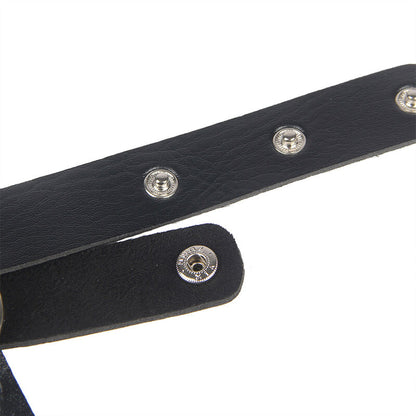 Comprar SUBBLIME Arnés De Pecho Cadenas Cuero Negro Talla Única – Diseño Sofisticado Para Libertad Sensorial-Noxtic