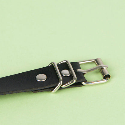 Comprar SUBBLIME Cinturón De Cadenas Cuero Negro – Accesorio Elegante Para Empoderar Tu Estilo-Noxtic