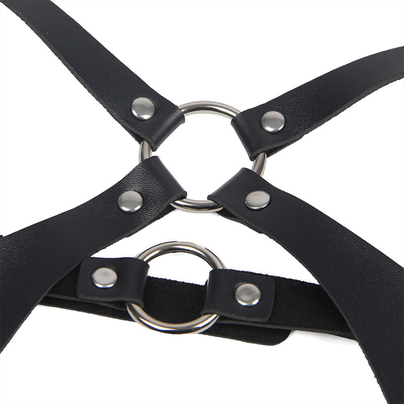 Comprar SUBBLIME Arnés Cuerpo Entero Negro – Diseño Elegante Con Hebillas Ajustables-Noxtic