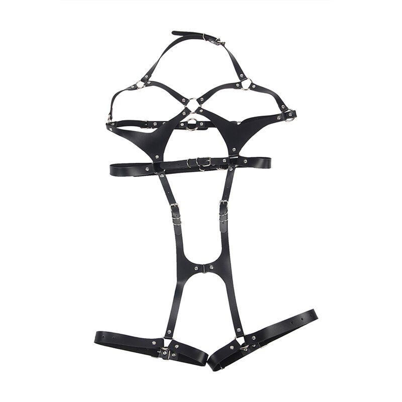 Comprar SUBBLIME Arnés Cuerpo Entero Negro – Diseño Elegante Con Hebillas Ajustables-Noxtic