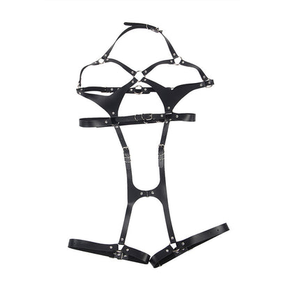 Comprar SUBBLIME Arnés Cuerpo Entero Negro – Diseño Elegante Con Hebillas Ajustables-Noxtic
