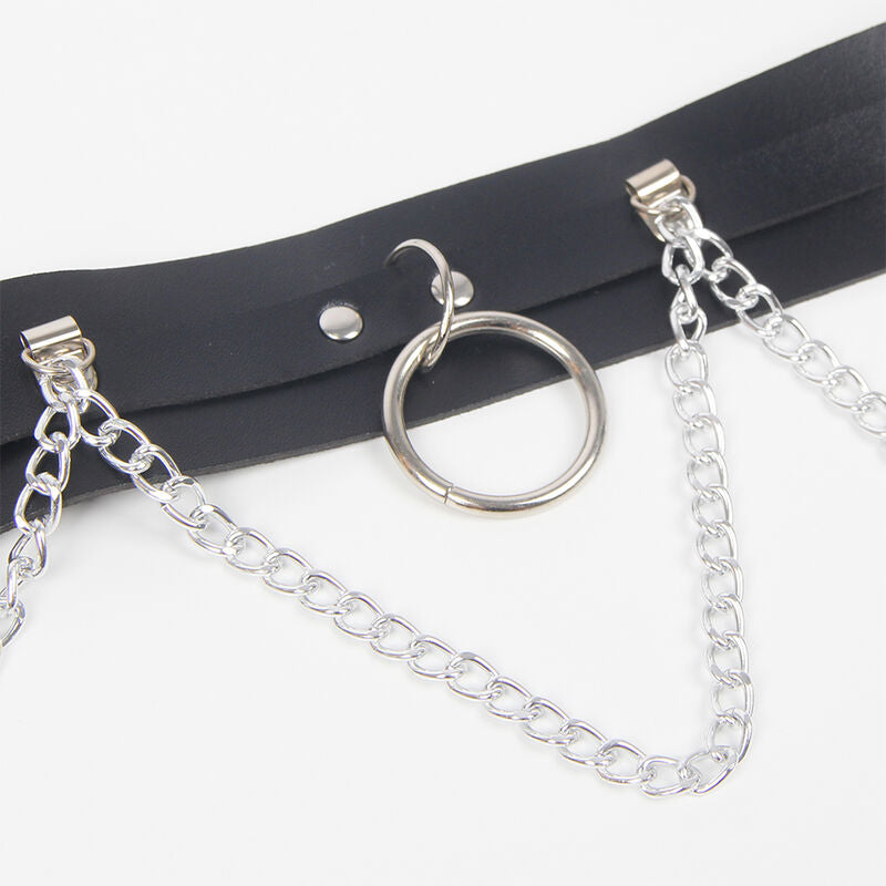 Comprar SUBBLIME Arnés Cinturón Y Liga Con Detalles De Cadenas – Diseño Elegante Para Libertad Y Confianza-Noxtic