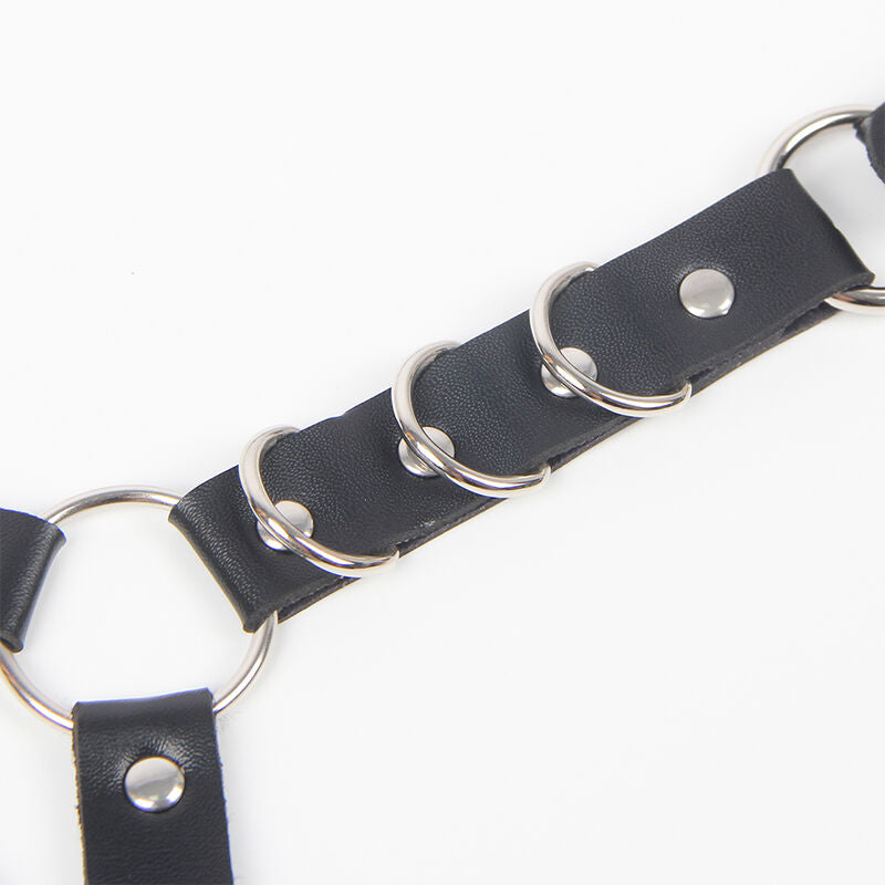 Comprar SUBBLIME Arnés Cinturón Y Liga Con Detalles De Cadenas – Diseño Elegante Para Libertad Y Confianza-Noxtic