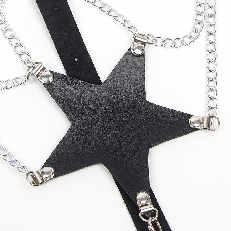 Comprar SUBBLIME Arnés Cuerpo Entero Estrella – Diseño Elegante Con Detalles En Cadena Para Mayor Confianza-Noxtic