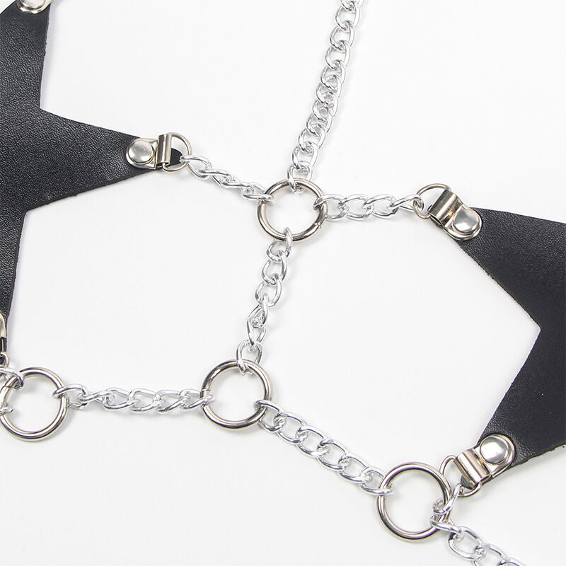Comprar SUBBLIME Arnés Cuerpo Entero Estrella – Diseño Elegante Con Detalles En Cadena Para Mayor Confianza-Noxtic