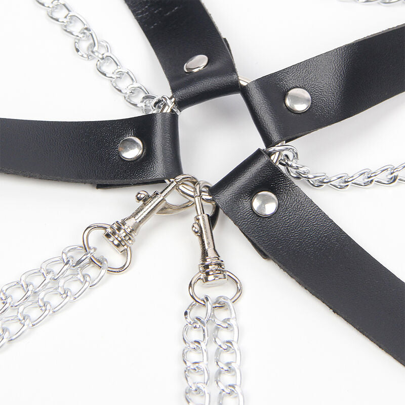Comprar SUBBLIME Arnés Sujetador Con Detalle De Cadenas – Diseño Elegante Para Sensación Irresistible-Noxtic