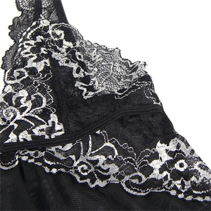 SUBBLIME Babydoll Tul Con Encaje S M – Diseño Elegante Con Confort Sensacional