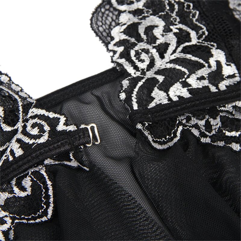 SUBBLIME Babydoll Tul Con Encaje S M – Diseño Elegante Con Confort Sensacional