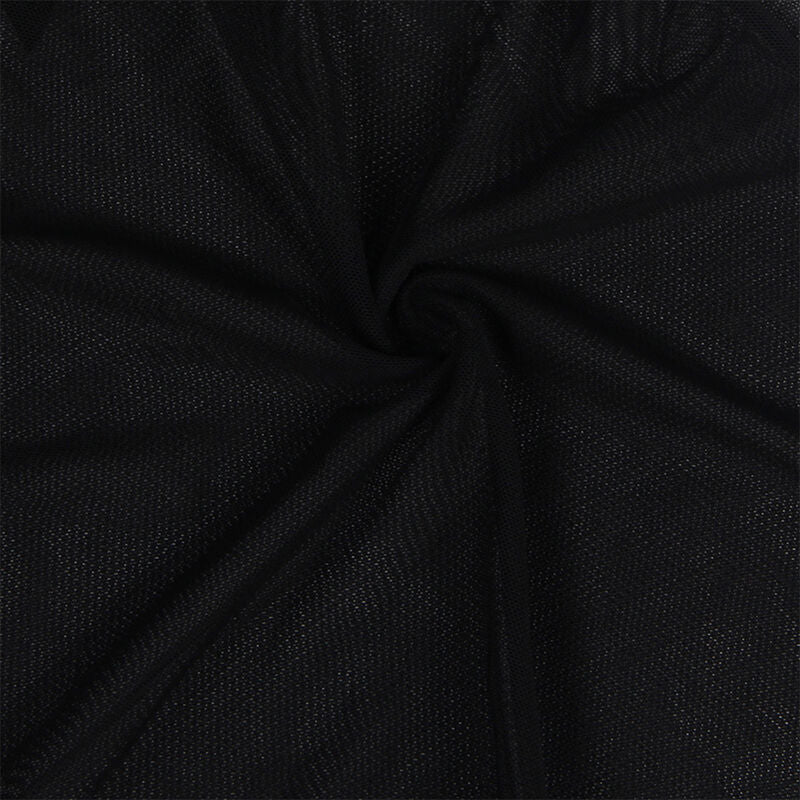 SUBBLIME Babydoll Tela De Tul Con Encaje Negro – Diseño Elegante Para Comodidad Sensual