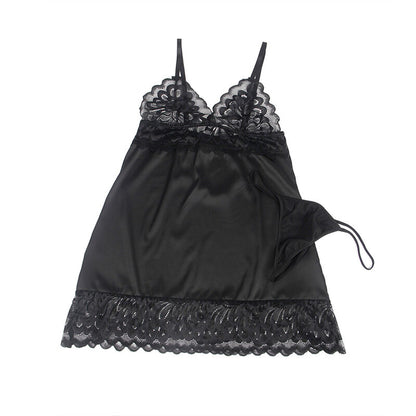 SUBBLIME Babydoll Floral Negro S M – Diseño Elegante Para Momentos De Intimidad