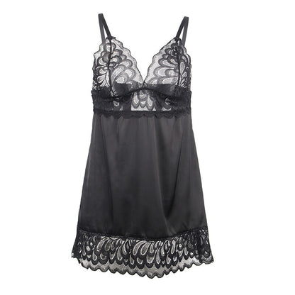 SUBBLIME Babydoll Floral Negro S M – Diseño Elegante Para Momentos De Intimidad