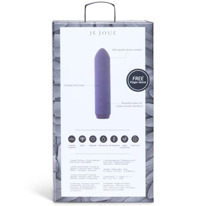 JE JOUE Classic Vibrating Bullet – Design ergonomico con vibrazione potente