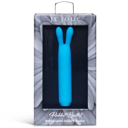 JE JOUE Bala Vibradora Rabbit Teal – Vibraciones Intensas Con Orejas Flexibles Para Placer Personalizado