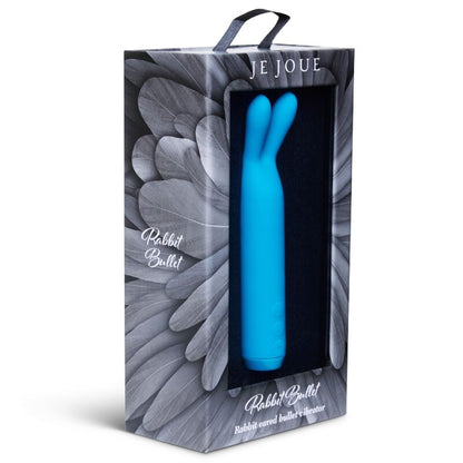 JE JOUE Bala Vibradora Rabbit Teal – Vibraciones Intensas Con Orejas Flexibles Para Placer Personalizado