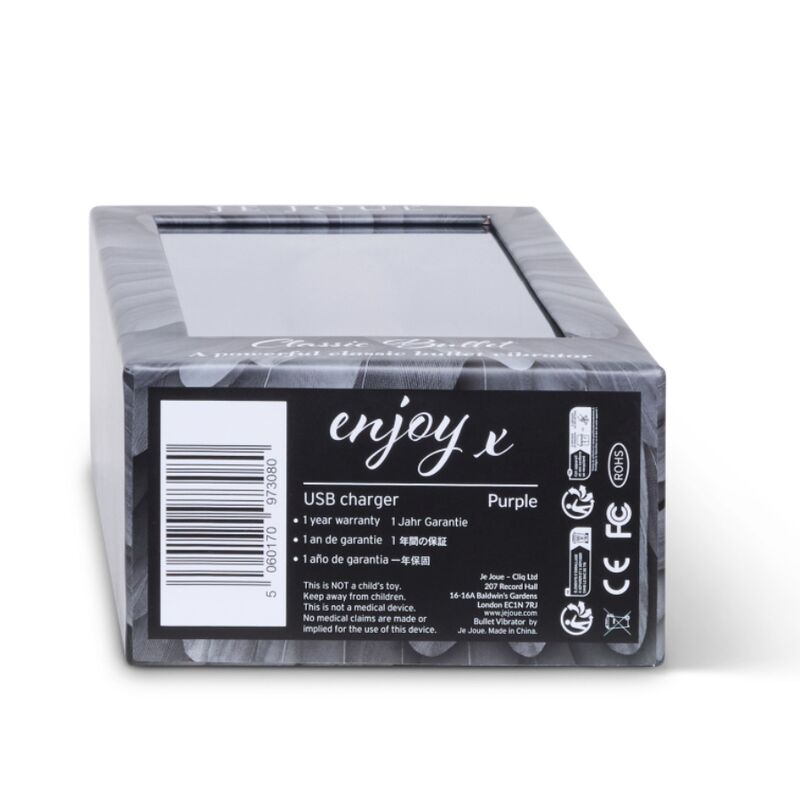 JE JOUE Classic Vibrating Bullet – Design ergonomico con vibrazione potente