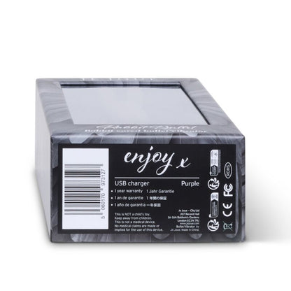 JE JOUE Rabbit Vibrating Bullet Lilla – Design elegante con motore potente per sensazioni uniche