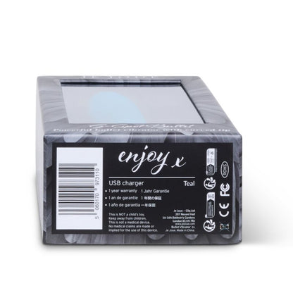 JE JOUE Bala Vibradora Teal – Diseño Curvado Para Estimulación Precisa