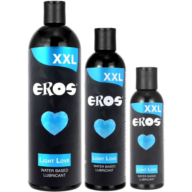 EROS XXL Light Love Base De Agua 600 Ml – Lubricante Hidratante Para Una Experiencia Sensorial Superior