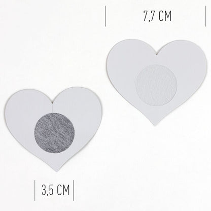 Copricapezzoli a forma di cuore SECRET PLAY: design accattivante per valorizzare il tuo stile personale