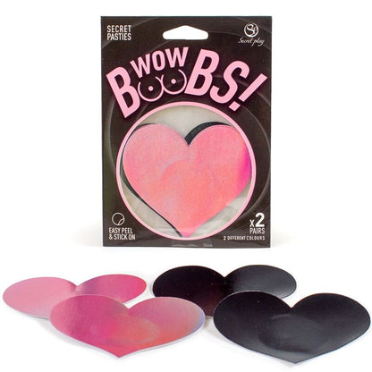 Comprar SECRET PLAY Cubre Pezones Corazón – Diseño Atractivo Para Realzar Tu Estilo Personal-Noxtic