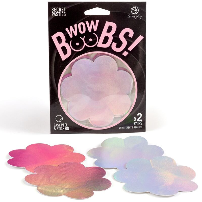 Comprar SECRET PLAY Cubre Pezones Flor – Decoración Corporal Sensual Para Momentos Irresistibles-Noxtic