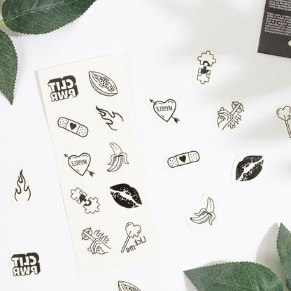 Comprar SECRET PLAY Set De 10 Tattoos Temporales Candy Collection – Diseño Divertido Para Expresión Creativa-Noxtic
