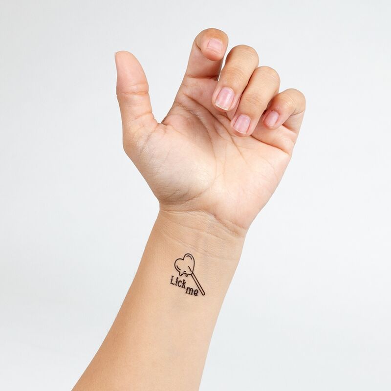 Comprar SECRET PLAY Set De 10 Tattoos Temporales Candy Collection – Diseño Divertido Para Expresión Creativa-Noxtic