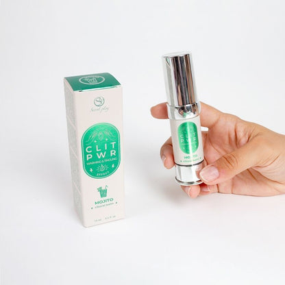 SECRET PLAY Clit Pwr Mojito Balm – Stimolante con una sensazione rinfrescante per il piacere intimo