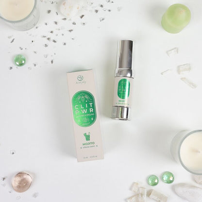 SECRET PLAY Clit Pwr Mojito Balm – Stimolante con una sensazione rinfrescante per il piacere intimo