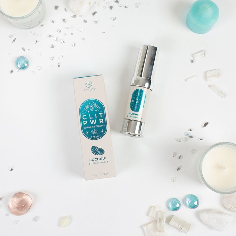 SECRET PLAY Clit Pwr Bálsamo De Clítoris Coco – Estimulante Con Fórmula Natural Para Sensaciones Únicas