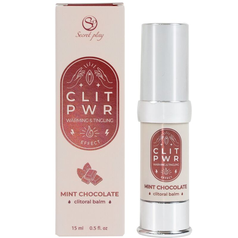 Comprar SECRET PLAY Clit Pwr Bálsamo De Clítoris Menta Chocolate – Estimulante Con Sabor Atractivo Para Placer Intenso-Noxtic