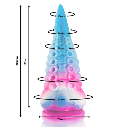 Comprar EPIC Phorcys Dildo Tentáculo Azul Grande – Diseño Inspirado En La Mitología Para Placer Sensorial-Noxtic