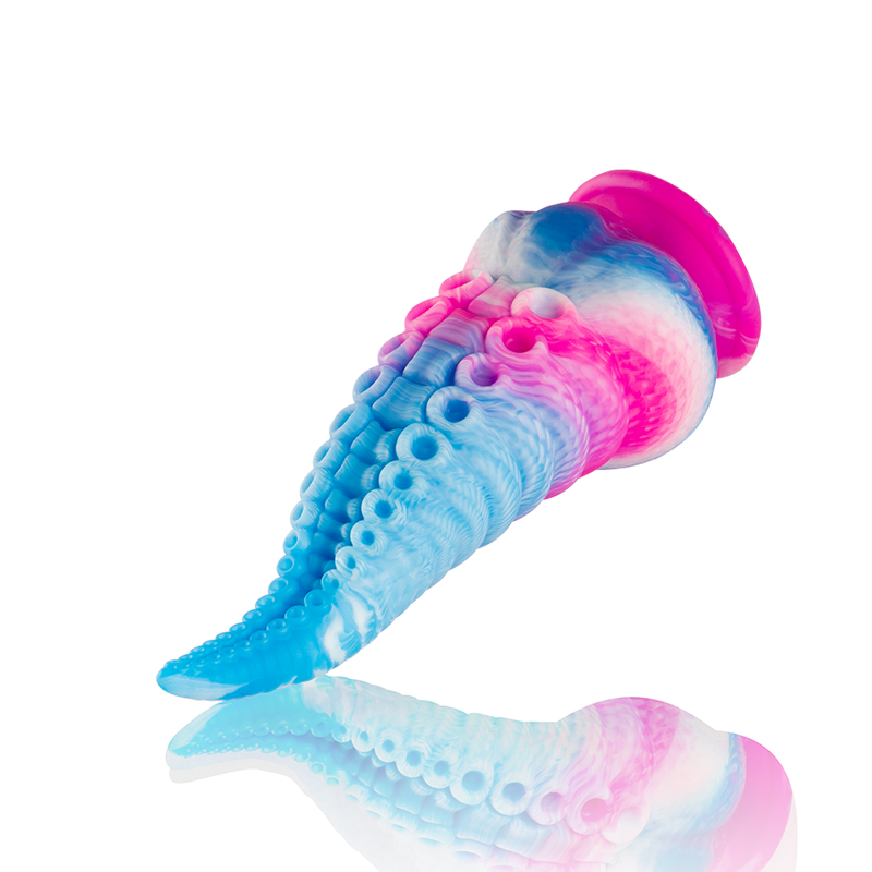 EPIC Phorcys Piccolo Dildo con Tentacolo Blu – Silicone Medico per un'Esperienza Sensoriale Unica