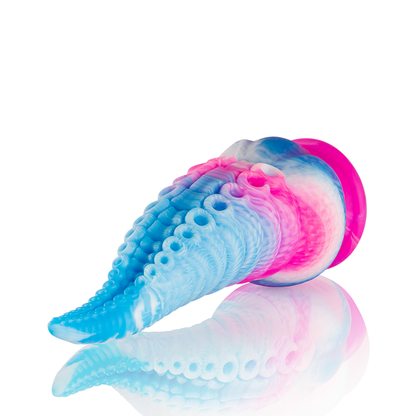 EPIC Phorcys Piccolo Dildo con Tentacolo Blu – Silicone Medico per un'Esperienza Sensoriale Unica