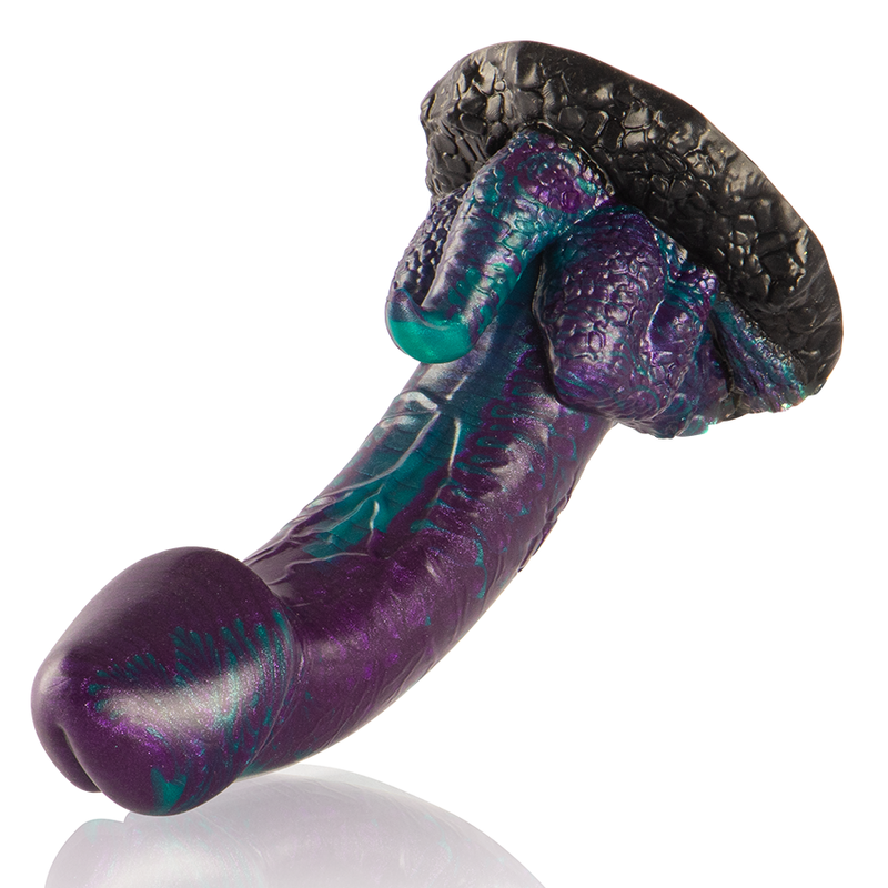 Comprar Epic Basilisk Dildo Doble Placer – Silicona Médica Con Diseño Inspirado En Mitología Griega-Noxtic
