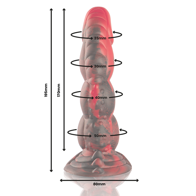 Dildo Epic Ares – Silicone di alta qualità con un design ispirato alla mitologia greca